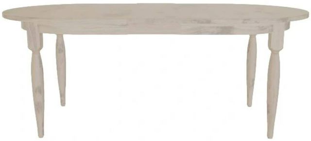 Mavin Customizable 42" x 66" Oval Extendable Dining Table with 12" Leaf-1