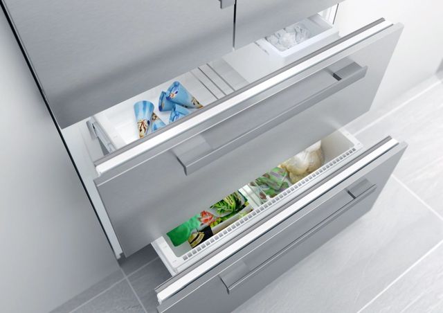 Miele 30" 14.1 Cu. Ft. Panel Ready Built-In Bottom Freezer Refrigerator-2