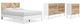 Signature Design by Ashley® Piperton 3-Piece Two-Tone Brown/White Queen Panel Platform Bed Set-0