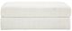 Signature Design by Ashley® Karinne Linen Accent Ottoman-1