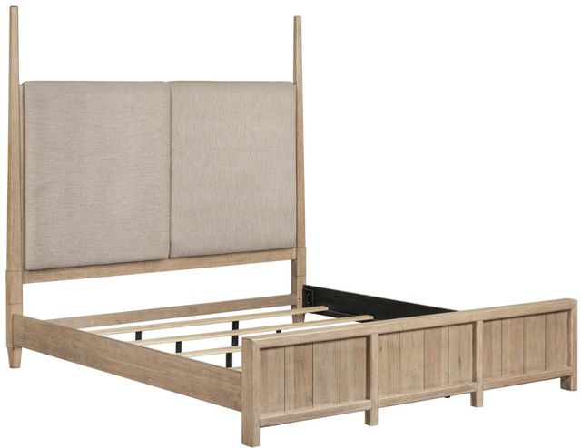 Liberty Furniture Proximity Place 4-Piece Barley Buff California King Poster Bedroom Set-2