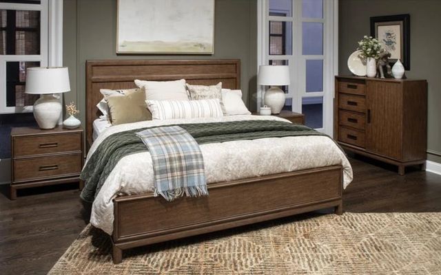 Magnussen Home® Ridgefield Russet Brown Door Chest-1