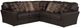 Jackson Furniture Denali 2-Piece Chocolate Left Side Facing L-Shape Sectional-0