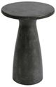 Classic Home Collins Dark Gray 19" Outdoor Concrete Accent Table-0