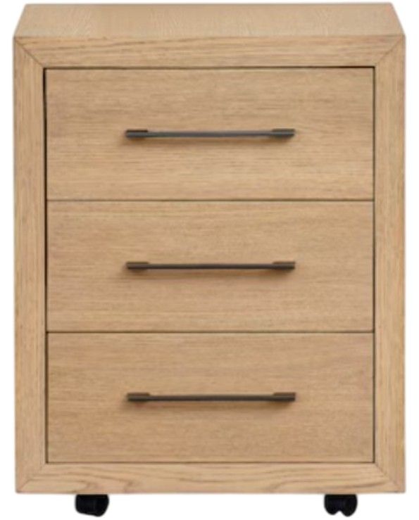 Bassett® Furniture HomeWork Natural 3-Drawer Chest-1