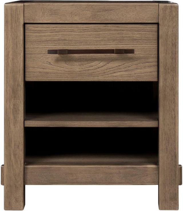 Modus Furniture Roycroft Harvest Wood 1-Drawer Nightstand-1