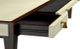 Currey & Company Evie Dark Walnut and Ivory Shagreen Desk-4