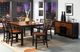 Furniture of America® San Isabel Acacia/Espresso Counter Chair-1