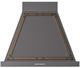 Ilve® Nostalgie II Noblesse 30" Graphite Matte Wall Mounted Range Hood with Burnished Trim-0