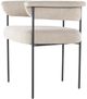 Four Hands Carrie Light Camel Dining Arm Chair-3