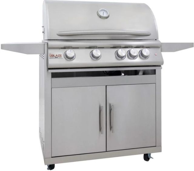Blaze® Grills LTE+ 4-Burner Stainless Steel Built-In or Freestanding Natural Gas Grill-2
