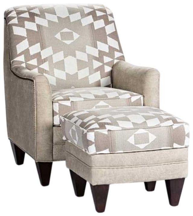 Marshfield Furniture Tate Gray/White Accent Chair-1