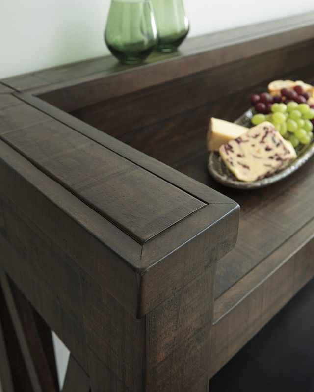 Signature Design by Ashley® Hallishaw Dark Brown Bar-4
