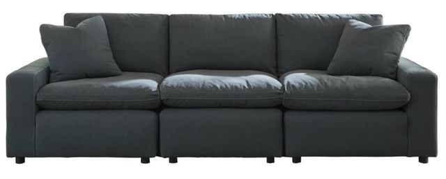 Signature Design by Ashley® Savesto 2-Piece Charcoal Living Room Set-1