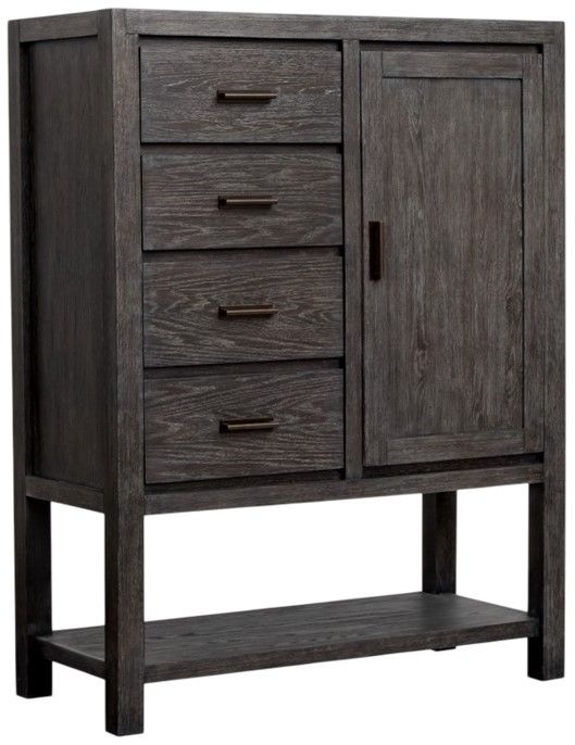 Magnussen Home® Plum Creek Ravenwood Black Door Chest-0