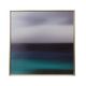 Olliix by Madison Park Blue Seascape Blue Heavy Brush Gel Coat With Silver Framed-0