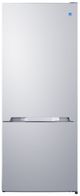 Summit® 28 in. 15.1 Cu. Ft. White Counter Depth Bottom Freezer Refrigerator-0