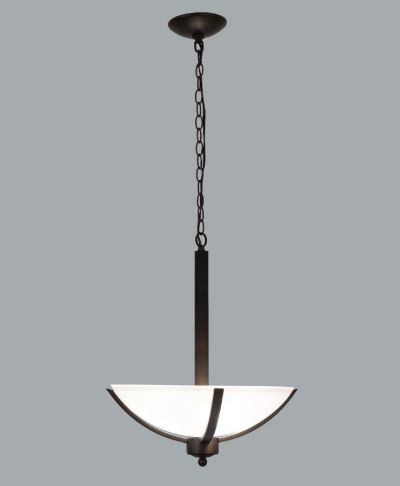 YHD Alta Peak Coffee Brown 3-Light Chandelier-1