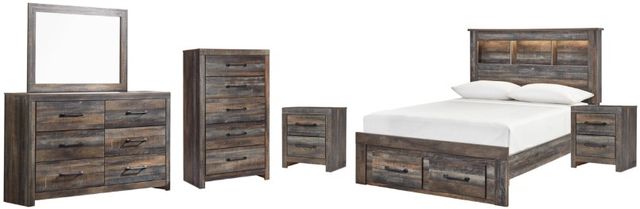 Signature Design by Ashley® Drystan 6-Piece Multi Full Panel Bed Set-0
