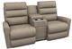 La-Z-Boy® Liam Fawn Power Wall Reclining Loveseat with Console and Headrest-0