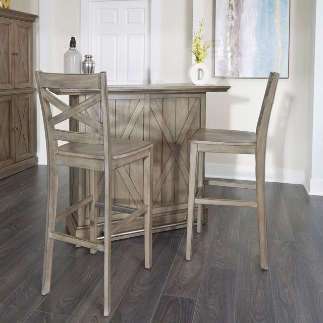 homestyles® Mountain Lodge 3-Piece Gray Bar Set-1