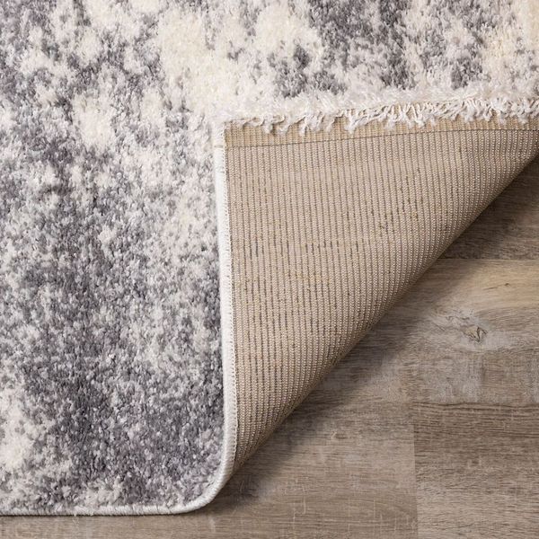 Kalora Interiors Fergus White Grey Wispy Clouds 5'3" x  7'7" Rug-2