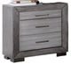 Furniture of America® Raiden Gray Nightstand-0