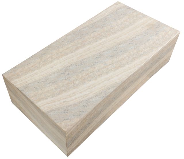 Meridian Furniture Piazza Travertine Coffee Table-3