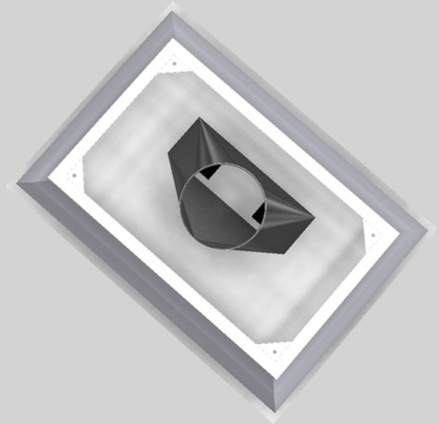 Vent-A-Hood® Designer Series 42" White Island Range Hood-1