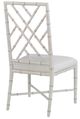 Century® Brighton Antique White/Flax Dining Side Chair-1