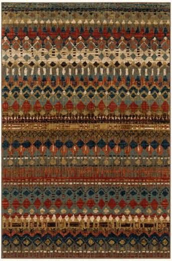 Karastan® Spice Market Saigon Multi 8' x 11' Area Rug-0