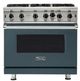 Viking® 5 Series 36" Squall Pro Style Natural Gas Range-0