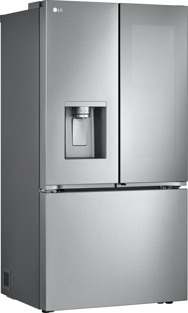 LG 36" 25.5 Cu. Ft. PrintProof™ Stainless Steel Counter Depth French Door Refrigerator with CraftIce™-2