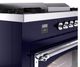 Ilve® Nostalgie II Noblesse 60'' Midnight Blue Pro Style Dual Fuel Range with Chrome Trim-4