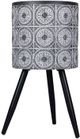 A & B Home Blue/White Large Tiled Pattern Planter-2