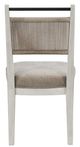 Bernards Trilogy Camel/Vanilla Rope Back Side Chair-1