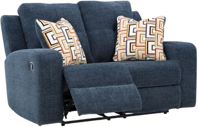 Signature Design by Ashley® Danum Ink Manual Reclining Loveseat-2