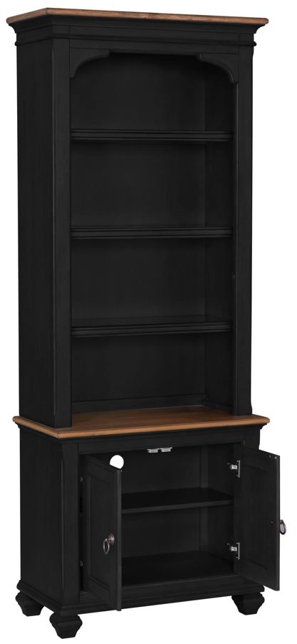 Legends Home Americana Midnight/Brown Bookcase Pier-3