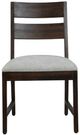 Parker House® Portico Gray/Hazelnut Ladderback Dining Side Chair-1