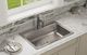 Elkay Lustertone® Classic Lustrous Satin 31" x 22" x 8" 2-Hole Single Bowl Drop-in Sink-2