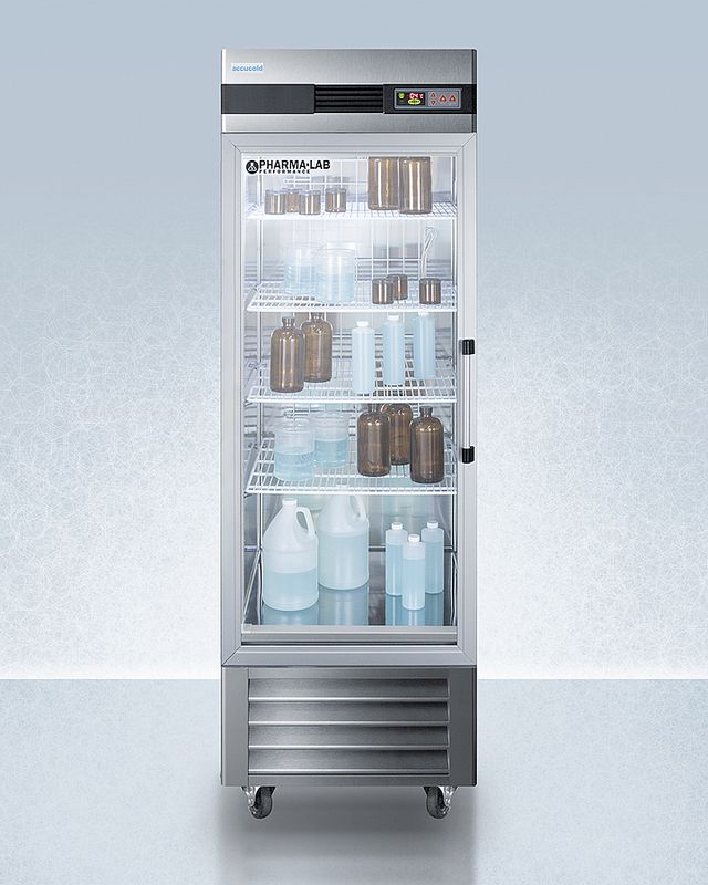 Accucold® Pharma-Lab Performance Series 23.0 Cu. Ft. Stainless Steel Frame Upright Pharmacy Refrigerator-3