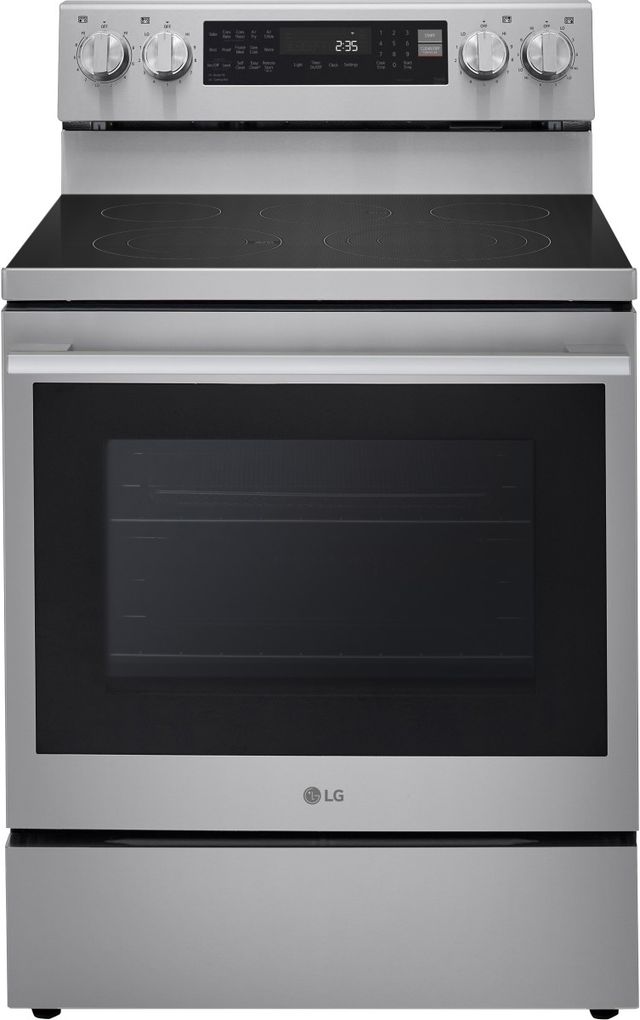 LG 4 Piece PrintProof® Stainless Steel Electric Kitchen Package-3