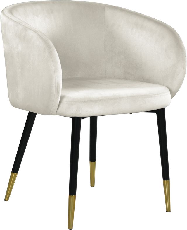 Meridian Furniture Louise Cream Dining Chair-0