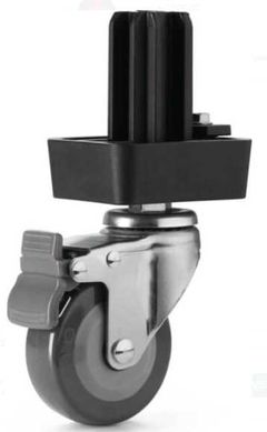 Napoleon Black Heavy Duty Swivel Castors