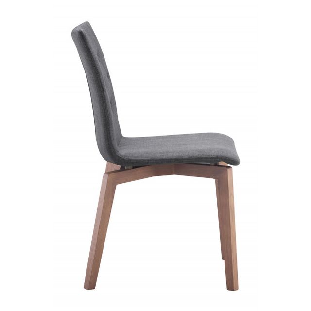 Zuo® Modern Orebro Graphite Dining Chair-1
