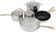 ZLINE 10-Piece Non-Toxic Stainless Steel and Nonstick Ceramic Cookware Set-0