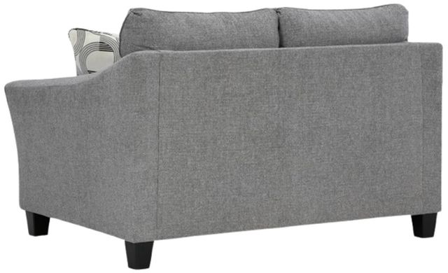 Benchcraft® Mathonia Smoke Loveseat-3