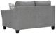 Benchcraft® Mathonia Smoke Loveseat-3