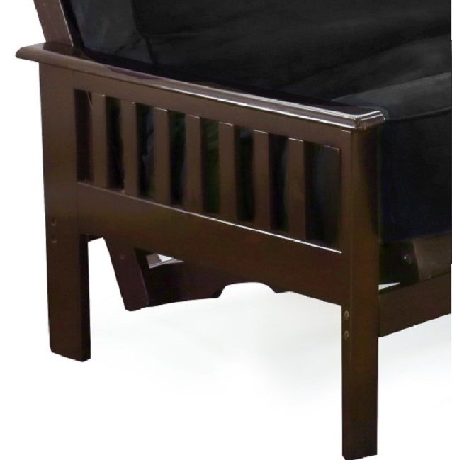 Night & Day Furniture™ Trinity Dark Chocolate Queen Moon Glider Futon-1