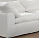Diamond Sofa® Willow 5-Piece White Corner Sectional-1